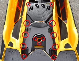 ΛΥΡΗΣ RIVA RACING SEA-DOO 2018+ RXT/GTX, 2021+ RXP & 2020+ GTR/GTI ENGINE SERVICE COVER WASHER UPGRADE KIT, RS4-120-WUK-thumb-1