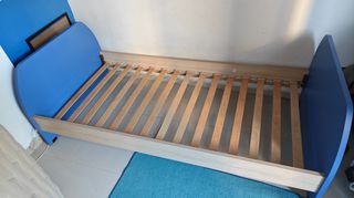 Εφηβικό κρεβάτι με κομοδίνο modeco