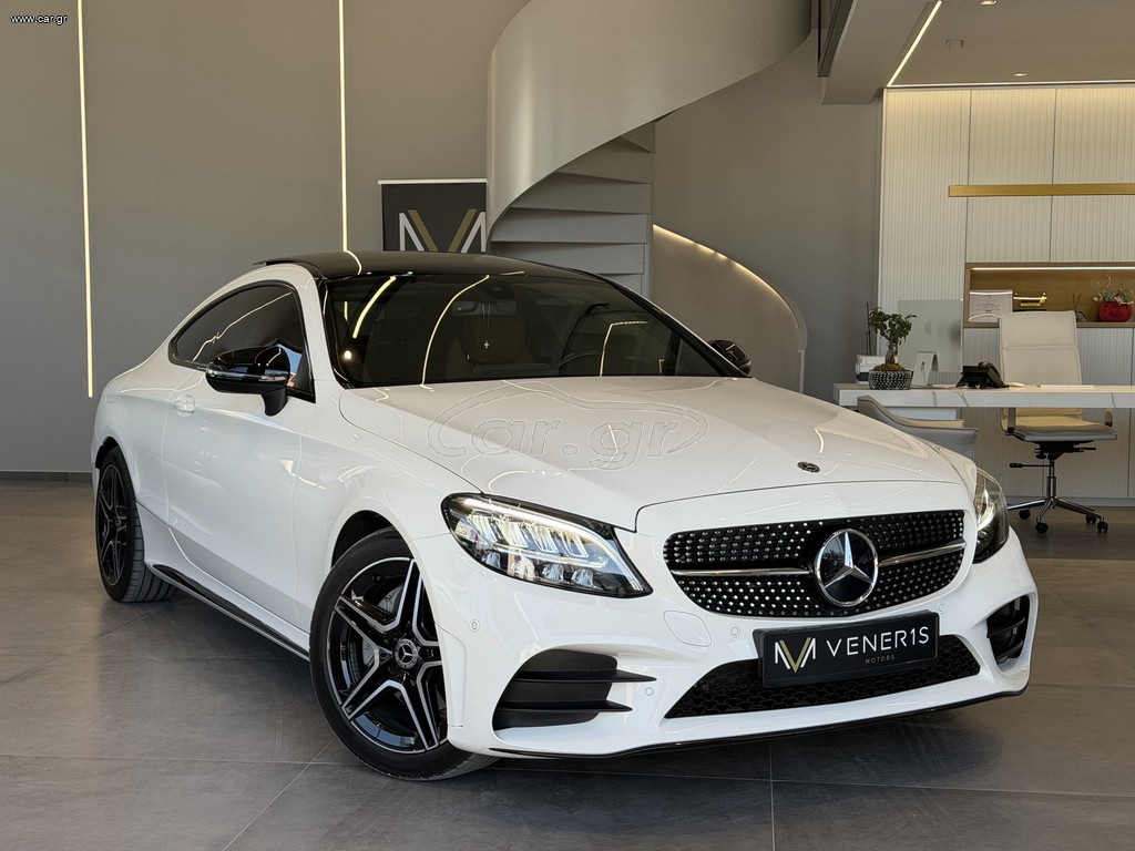 Mercedes-Benz C 200 2019 C200 COUPE  -  PANORAMA  -  ΔΕΡΜΑ  -  VENERIS MOTORS