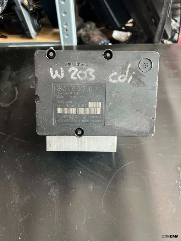 MERCEDES W203 ΜΟΝΑΔΑ ABS ΜΕ ΚΩΔΙΚΟ Α0325459132 Α00444312912