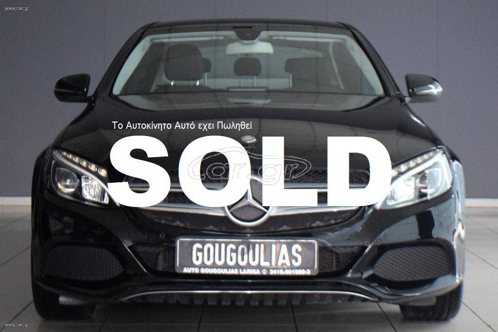 Mercedes-Benz C 180 2017 Avantgarde BlueTec/d 7G Navi Οθόνη Euro6 New Ελαστικα LM 17'