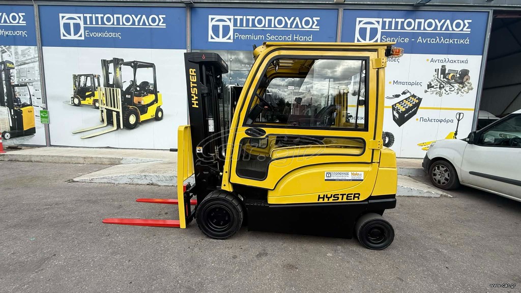Hyster 2019 2,5 triplex ηλεκτρικο κατασταση καινουργιου. 6 Μηνες Εγγυηση