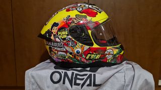 Κράνος μηχανής o'neal oneal challenger crank neon yellow xs