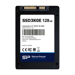 Silicon Power Industrial 2.5" SATA III SSD SSD3K0E, 128GB, 540/520MBps, 3D TLC, -20~75 °C