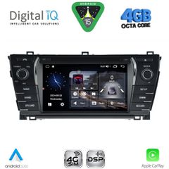 DIGITAL IQ MSG 412_CPA (7” DECK) MULTIMEDIA SYSTEM for TOYOTA COROLLA mod. 2013-2016 | Pancarshop