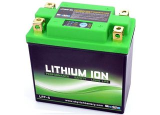 Μπαταρία μοτοσυκλέτας Λιθίου Skyrich LFP-5 12V 240cca, YB10L,YB12A,YB12AL
