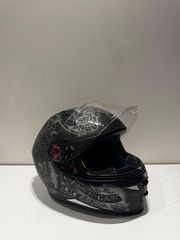 Κράνος MT Revenge 2 Skull & Roses + Sena 50R Bluetooth | Σαν καινούριο