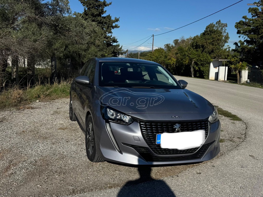 Peugeot 208 2022 0 ΠΑΖΑΡΙΑ ACTIVE 100 HP ΑΤΡΑΚΑΡΙΣΤΟ ΕΛΛΗΝΙΚΟ ΠΡΩΤΟ ΧΕΡΙ
