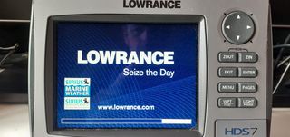 LOWRANCE HDS 7 - transducer 50/200 double bond-navionics map