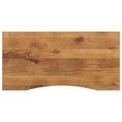 Επιφάνεια Γραφείου Καμπύλη 140x60x2,5 εκ Μασίφ Ακατ. Μάνγκο 370219