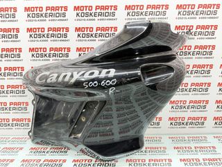 ΔΕΞΙ ΦΑΙΡΝΓΚ ΜΑΥΡΟ ->  CANYON 500 - 600 / 1995 - 1998 / ΚΩΔΙΚΟΣ:   80038