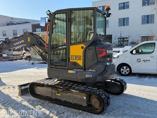 Εκσκαφέας Με Ερπύστριες Volvo 2021 ECR50F-thumb-2
