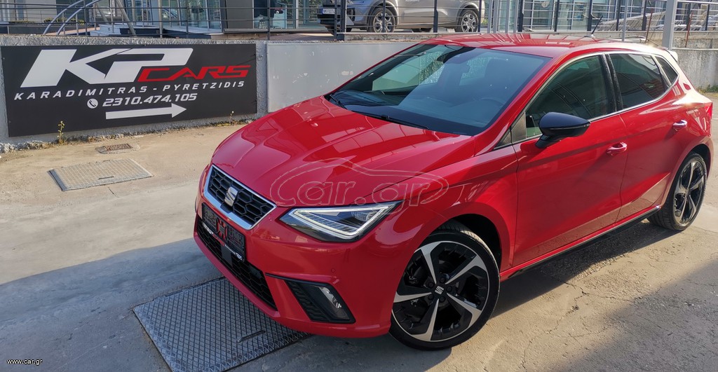 Seat Ibiza 2022 1.0 ΤGi FR CARBON,FACELIFT,CLIMA,NAVI,LED,ΚΑΜΕΡΑ,18".