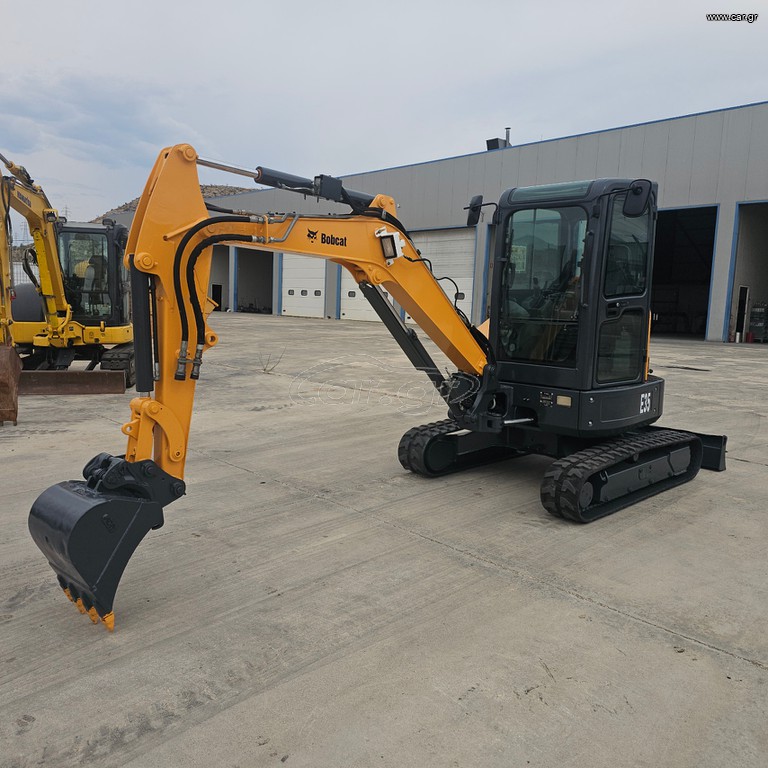 Εκσκαφάκι (διαβολάκι) Bobcat 2016 E 35 ΜΟΝΤΕΛΟ 2016 ΕΓΚΑΤΑΣΤΑΣΗ ΣΦΥΡΑΣ 3 ΚΟΥΒΑΔΕΣ