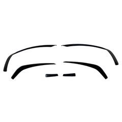 Spoiler εμπρός προφυλακτήρα Mercedes C-Class W204 (2007-2013) - μαύρο γυαλιστερό