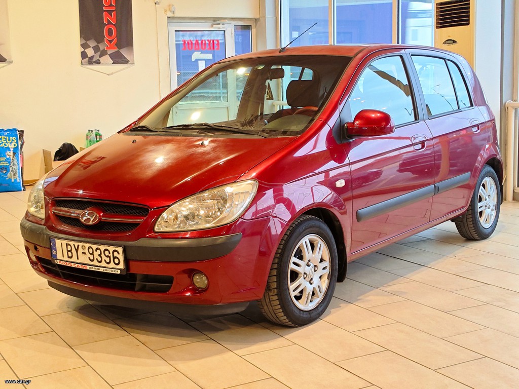 Hyundai Getz 2007 ABS*A/C*2SRS*ΖΑΝΤΕΣ ΑΛΟΥΜΙΝΙΟΥ*1.4*ΒΕΝΖΙΝΗ*ΗΛΙΟΡΟΦΗ*AΡΙΣΤΟ*
