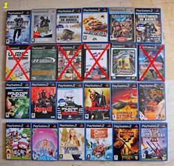 Playstation 2 - PS2 games / φυλλάδια, εξώφυλλα, cases