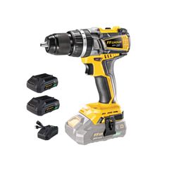 CHD/60-BL 20V PRO Κρουστικό Δραπανοκατσάβιδο Μπαταρίας 20V (2x2.0Ah) - ΜΕ ΜΠΑΤΑΡΙΑ & ΦΟΡΤΙΣΤΗ - F.F. GROUP (#D00524)