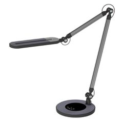 ΦΩΤΙΣΤΙΚΟ ΓΡΑΦΕΙΟΥ LED BLAIN PRO HM4462.02 ΜΑΥΡΟ-ΓΚΡΙ ABS 57,4x51,1Υεκ.