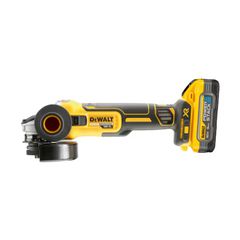 Dewalt Γωνιακός Τροχός Μπαταρίας 18V 2x5Ah Powerstack 125mm (DCG409H2T)