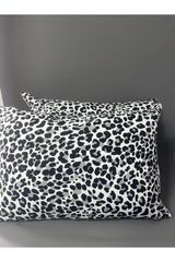 Stewehome Σετ 2 Μαξιλαροθήκες Ύπνου Σχέδιο Λεοπάρ Μοντέρνο Στυλ 50x70cm