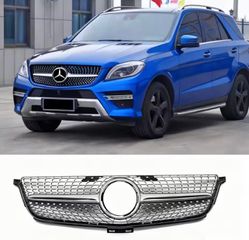 ΜΑΣΚΑ ΕΜΠΡΟΣ MERCEDES Benz ML (2011-2014) Diamond Design grill