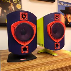 Rock Solid Sounds (by B&W) Ζεύγος Ηχείων (Yellow/Purple)150W Iconic 90s Design