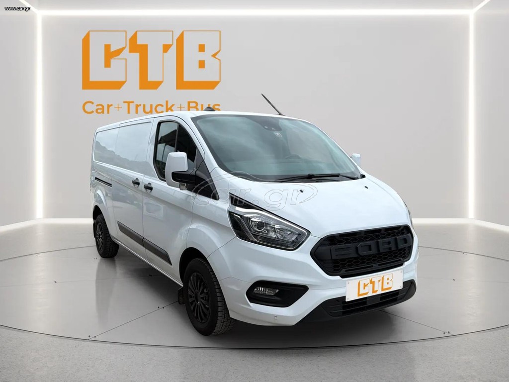 Κλούβα Ford 2022 TRANSIT CUSTOM ΤΡΙΘΕΣΙΟ  L2H1  EURO 6D  REGALE FULL EXTRA