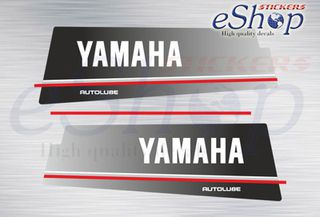 Αυτοκόλλητα σετ για Yamaha 115 Hp  V4 1988 1989