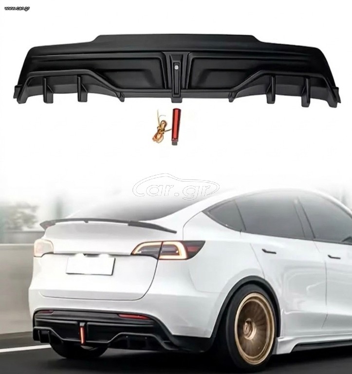 ΠΙΣΩ ΣΠΟΙΛΕΡ REAR DIFFUSER FOR TESLA MODEL Y 2020+