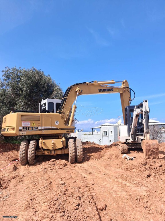 Εκσκαφέας Με Λάστιχα Liebherr 1996 902 litronic