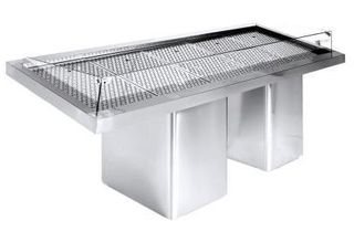 Βιτρίνα Ψαριών Προβολής 232x90x92Cm NIKIINOX - Καινούργια.