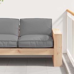 Μαξιλάρι Ύφασμα Όξφορντ Γκρι 80 x 80 x 12 cm 42001509