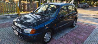 Toyota Starlet 1998 95000 ΧΙΛΙΟΜΕΤΡΑ ΠΡΑΓΜΑΤΙΚΑ A/C-ΥΔΡΑΥΛΙΚΟ ΤΙΜΟΝΙ