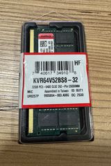 Μνήμη Ram Kingston 32Gb (1x32Gb) DDR5 6400Mhz Sodimm