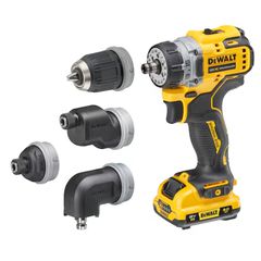 DEWALT Δραπανοκατσάβιδο Μπαταρίας 12V XR Multi – Head 2×3.0Ah Brushless (DCD703L2T)