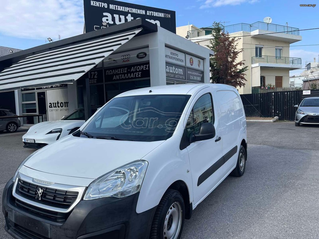 Κλούβα Peugeot 2018 Partner 2018 1.6 BlueHDi 100 L1 - ΕΛΛΗΝΙΚΟ!!