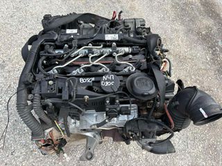 BMW E90 320d E60 520d E84 X1 ΚΙΝΗΤΗΡΑΣ ΚΟΜΠΛΕ N47D20C 69ΧΙΛ ΜΕ ΨΙΛΟ ΜΠΕΚ ΚΑΙ ΣΩΛΗΝΑΚΙ ΑΠΟ ΠΑΝΩ