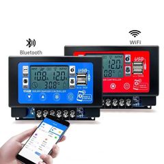 ΝΕΟΣ ΡΥΘΜΙΣΤΗΣ ΦΟΡΤΙΣΗΣ ΜΠΑΤΑΡΙΩΝ 12V/24V MPPT 30Α η 60A με BLUETOOTH και WiFi