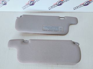 ΣΚΙΑΔΙΑ ΗΛΙΟΥ ΟΔΗΓΟΥ ΣΥΝΟΔΗΓΟΥ ΣΕΤ TOYOTA YARIS 1999 - 2006 ** ΓΝΗΣΙΑ ΣΕ ΑΡΙΣΤΗ ΚΑΤΑΣΤΑΣΗ **-thumb-1
