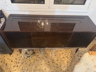 2 Πικάπ (SANYO + vintage έπιπλο GRUNDIG) – ευκαιρία