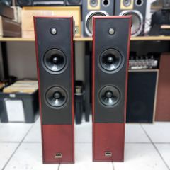 Epos ES22 Audiophile Floorstanding Speakers Cherry Wood Made in UK Mint Condition 175W