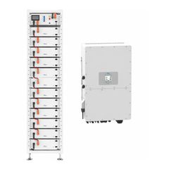 Σετ Υβριδικού Inverter Deye SUN-50K-SG01HP3-EU-BM4 50kW HV (3Φ) + Μπαταρίας HV Deye BOS-G Pro 61.44kWh (12 Modules) IP20