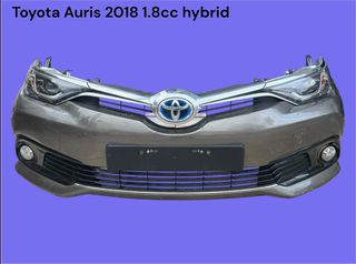 TOYOTA AURIS HYBRID 2012-2018 ΜΕΤΑΧΕΙΡΙΣΜΕΝΑ ΑΝΤΑΛΛΑΚΤΙΚΑ ( Μουράκι εμπρός κομπλέ < φτερά , φανάρια , καπώ , προφυλακτήρας , μετόπη , τραβέρσα , πλαστικά κ.α. > γνήσια μεταχειρισμένα )