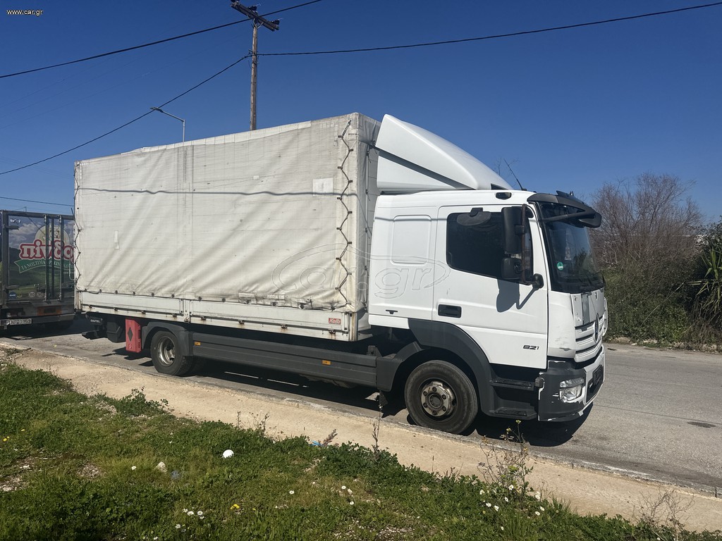 Διπλοκάμπινο Mercedes-Benz 2015 821 ΚΑΜΠΙΝΑΤΟ ΥΔΡΑΥΛΙΚΗ ΠΟΡΤΑ A/C
