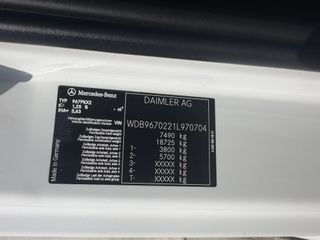 Διπλοκάμπινο Mercedes-Benz 2015 821 ΚΑΜΠΙΝΑΤΟ ΥΔΡΑΥΛΙΚΗ ΠΟΡΤΑ A/C-thumb-4