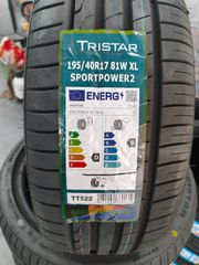 ΠΡΟΣΦΟΡΑ ΕΛΑΣΤΙΚΑ  ΚΑΙΝΟΎΡΙΑ 195 /40/17 TRISTAR DOT 2025 BEST TIRES ΚΑΛΛΙΘΈΑ
