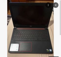 Dell Inspiron gaming laptop 5577 500GB SAMSUNG SSD 860 EVO RAM 8GB