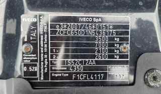 Καρότσα Iveco 2022 DAILY 35C18   EURO6d  3000cc ΥΔΡΑΥΛΙΚΗ ΠΟΡΤΑ+ΜΟΥΣΑΜΑΣ-thumb-2