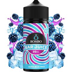 Bombo Bar Juice Ultra Blue Razz 20ml/120ml Flavorshot